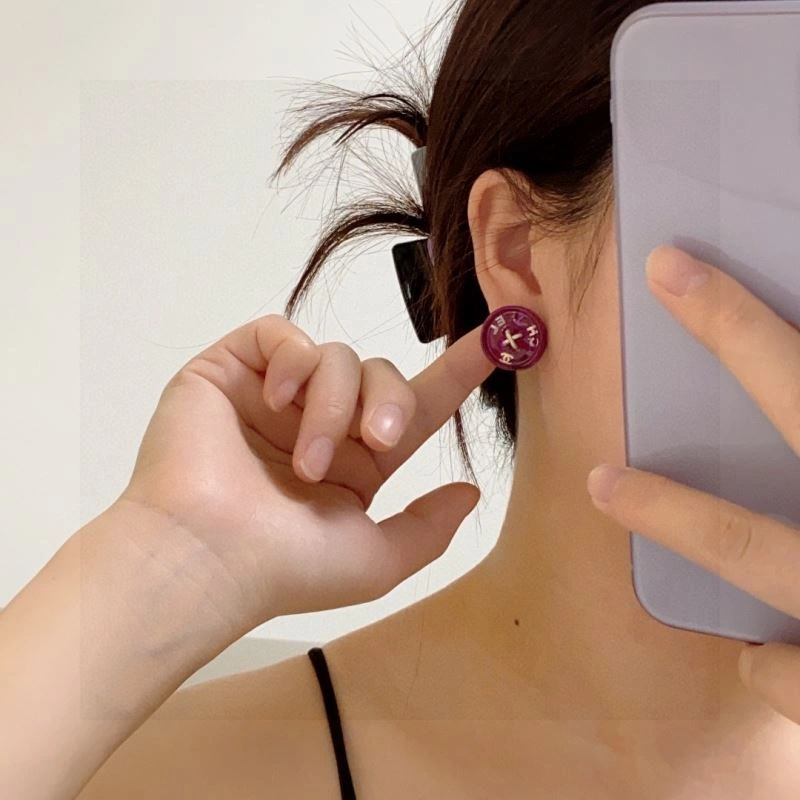 Colorful Chanel Earrings 232121
