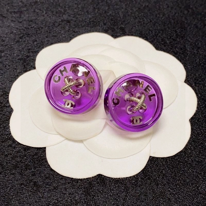 Colorful Chanel Earrings 232121