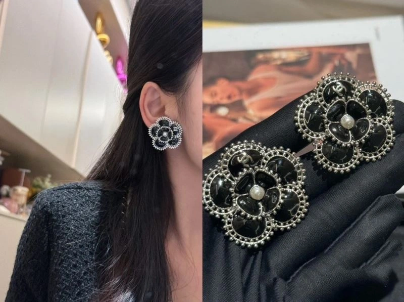 SmoothTexture Chanel Earrings 231871
