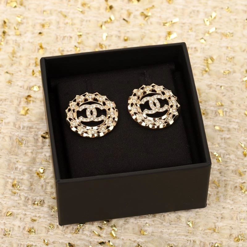 Bold Chanel Earrings 230081