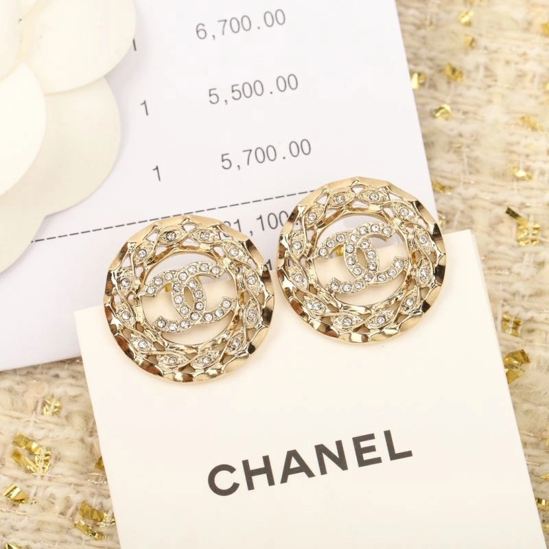 Bold Chanel Earrings 230081