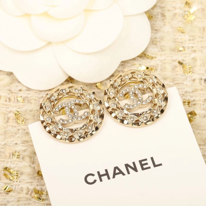 Bold Chanel Earrings 230081