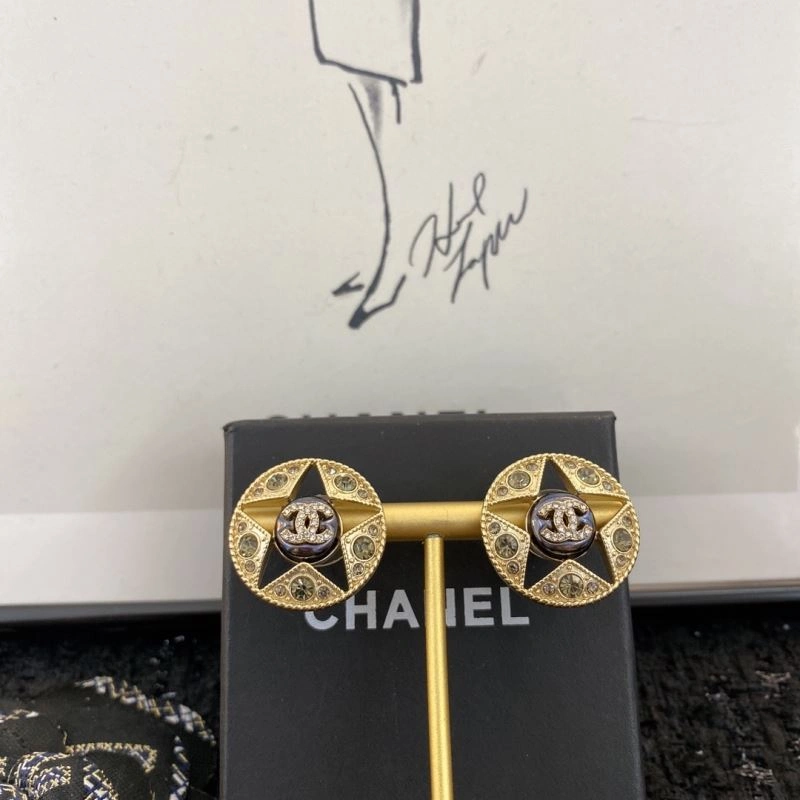 Functional Chanel Earrings 230041