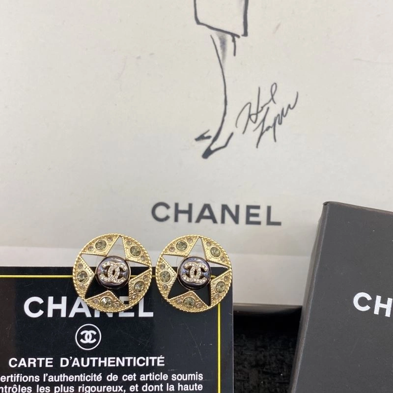 Functional Chanel Earrings 230041