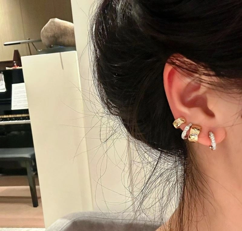 Upgraded Chanel Earrings 230017