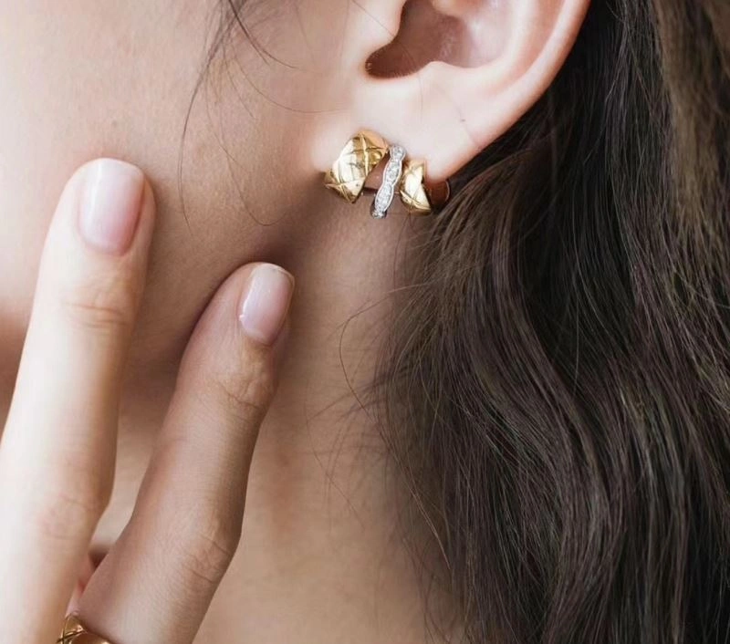 Upgraded Chanel Earrings 230017