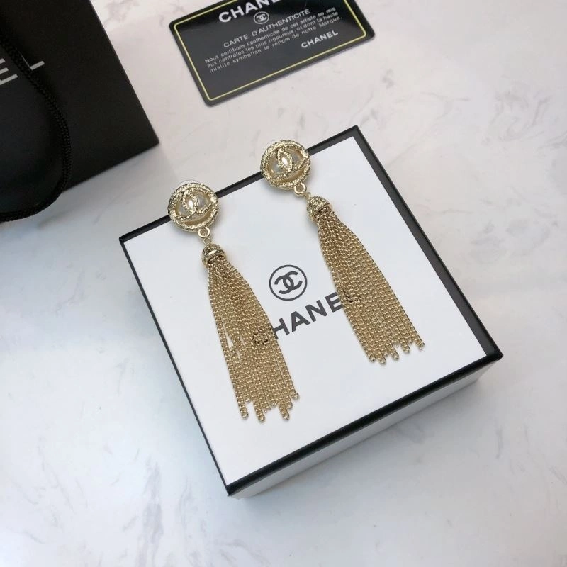 Compact Chanel Earrings 229983