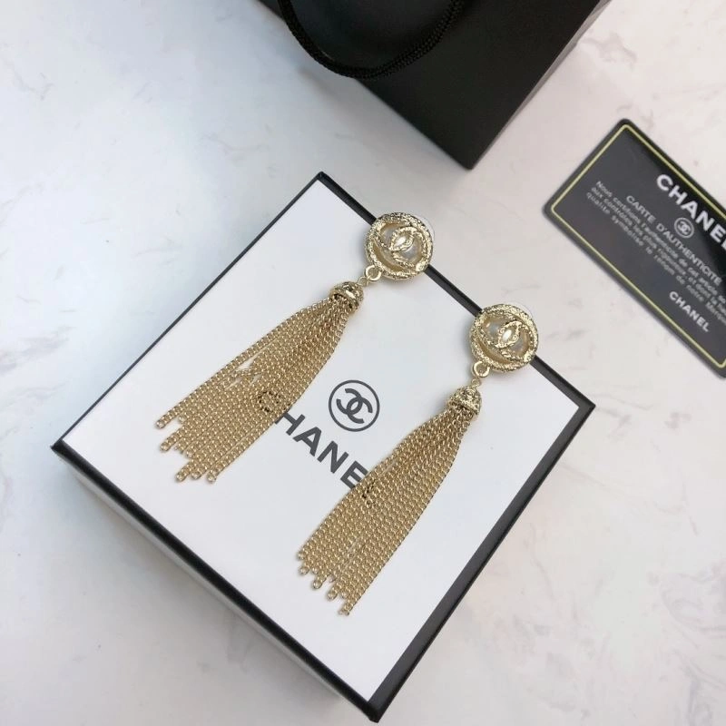 Compact Chanel Earrings 229983