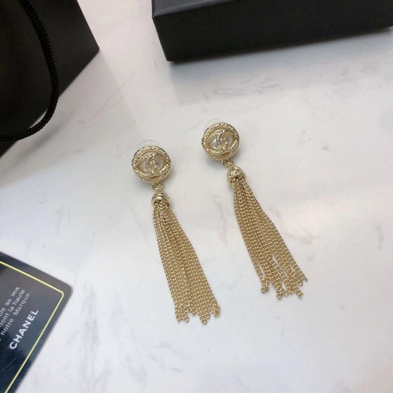 Compact Chanel Earrings 229983