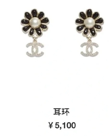 Chanel Earrings ZipUp 229823
