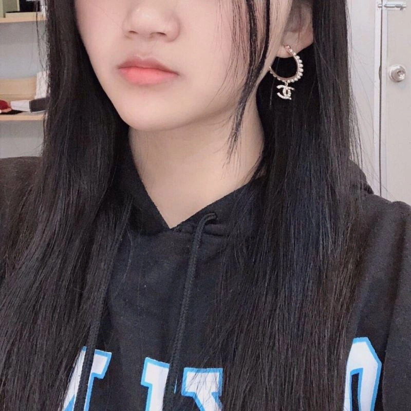 Minimalist Chanel Earrings 229695