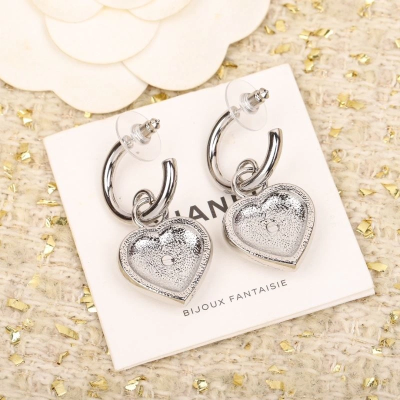 Compact Chanel Earrings 229697
