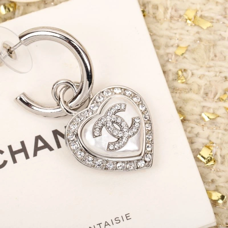 Compact Chanel Earrings 229697