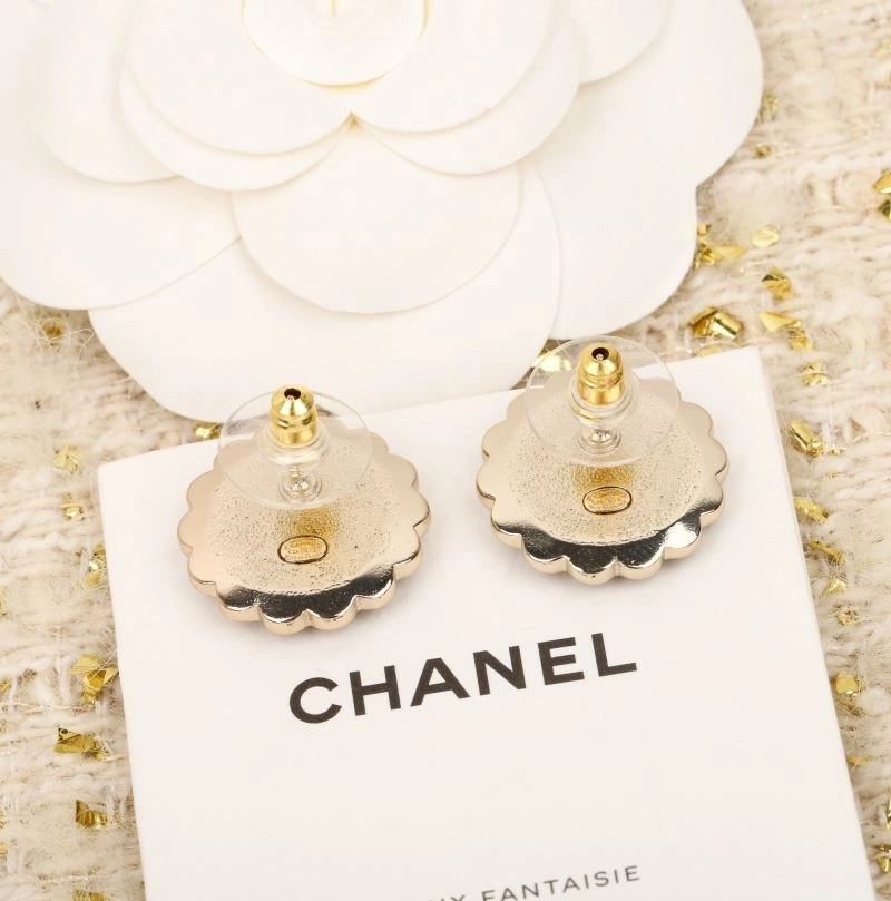 SmoothTexture Chanel Earrings 229093