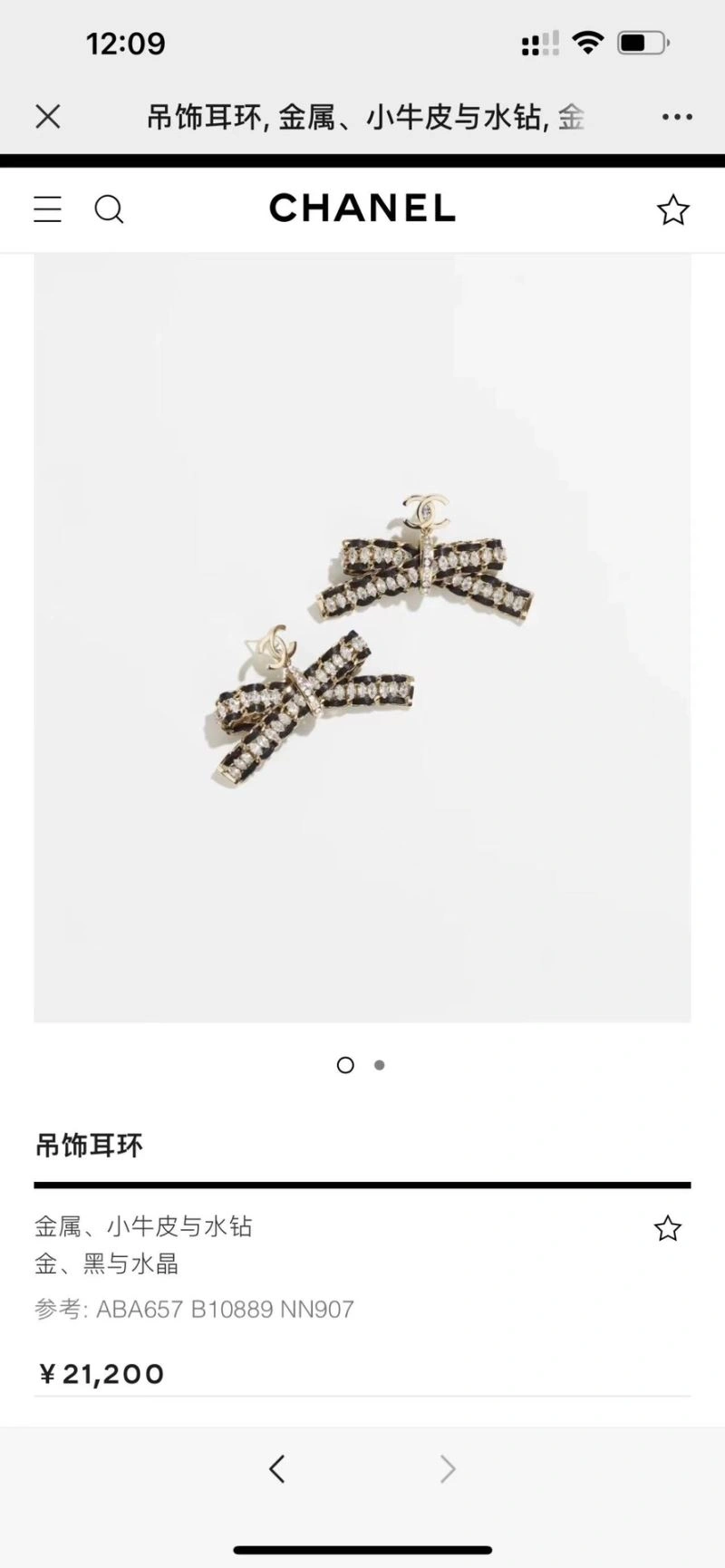Durable Chanel Earrings 228979