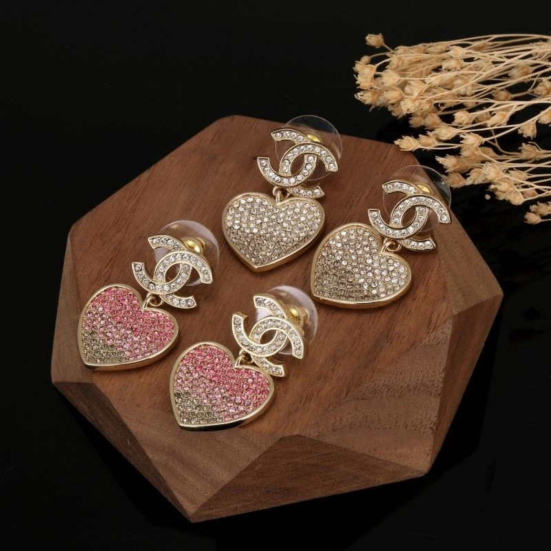 Compact Chanel Earrings 228064
