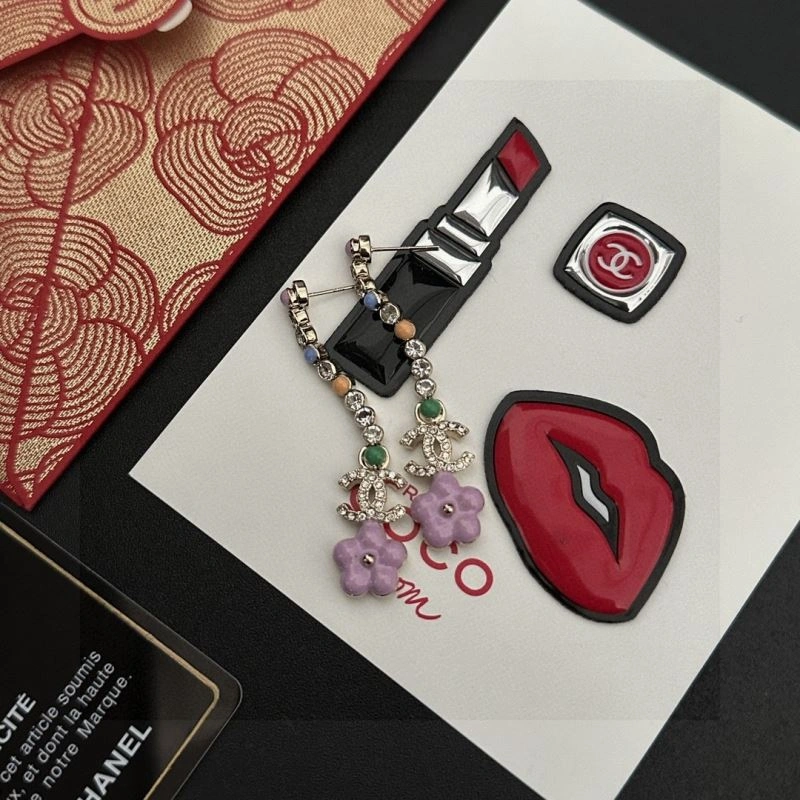 Chanel Earrings Stretchable 227780