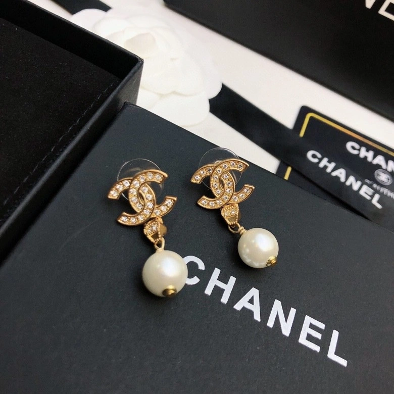 SmoothTexture Chanel Earrings 227672