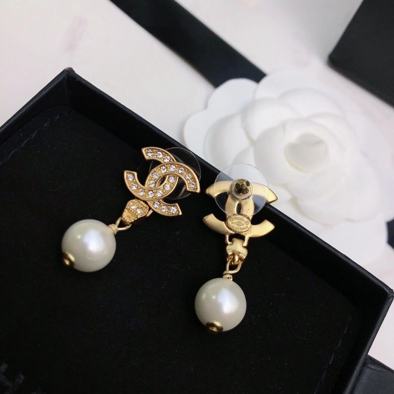 SmoothTexture Chanel Earrings 227672