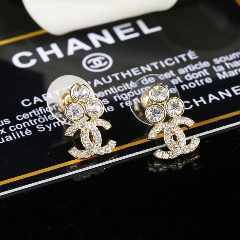 Compact Chanel Earrings 227577