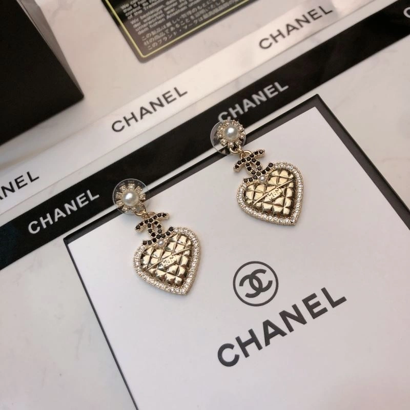SmoothTexture Chanel Earrings 227480