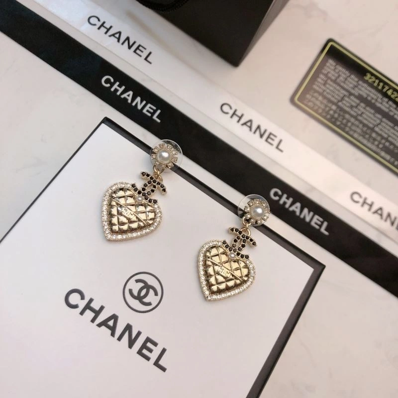 SmoothTexture Chanel Earrings 227480