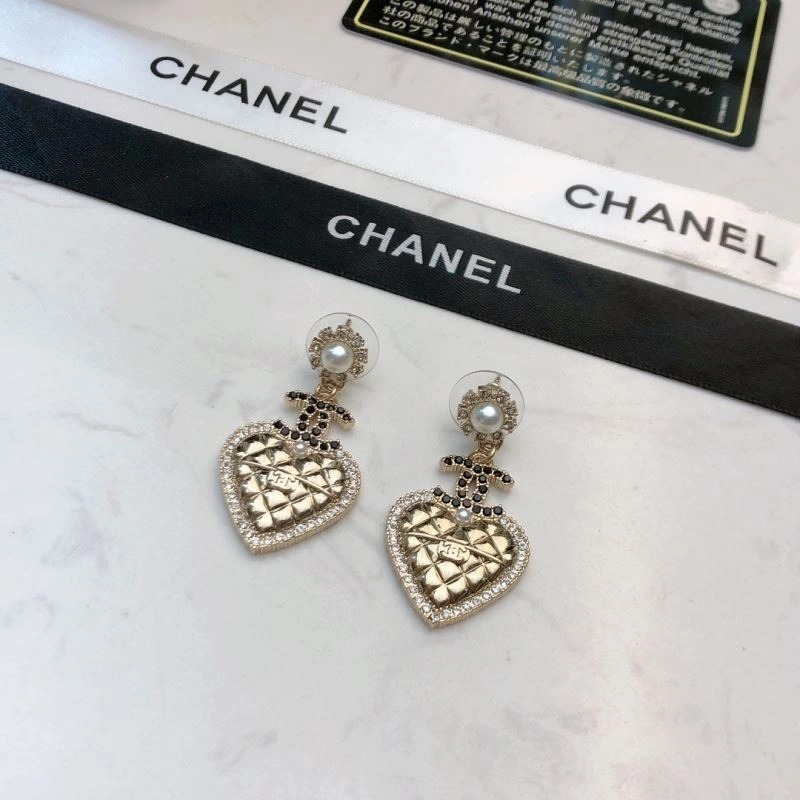 SmoothTexture Chanel Earrings 227480