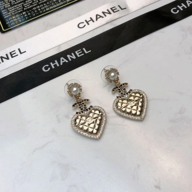 SmoothTexture Chanel Earrings 227480