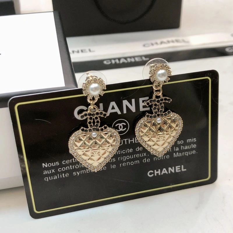 SmoothTexture Chanel Earrings 227480