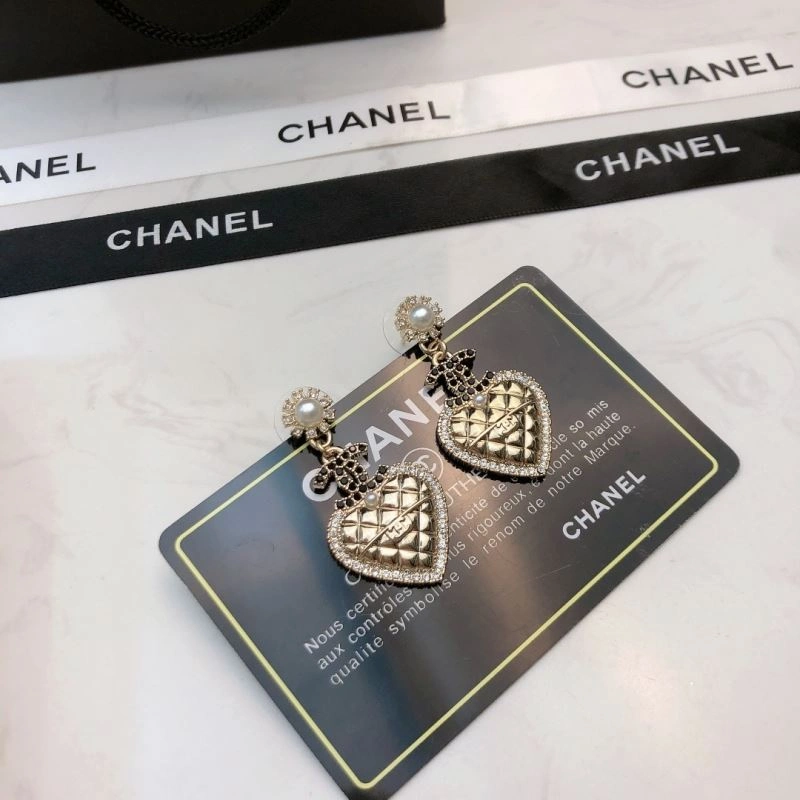 SmoothTexture Chanel Earrings 227480