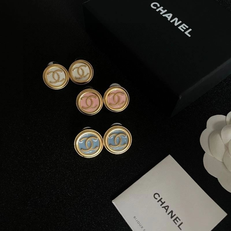 SmoothTexture Chanel Earrings 227203