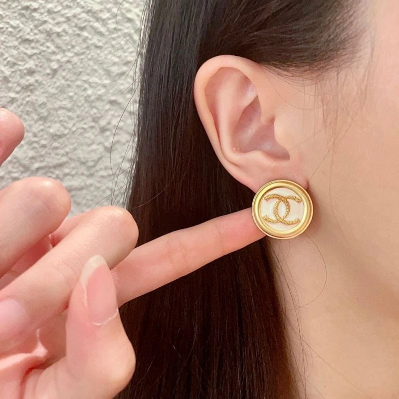 SmoothTexture Chanel Earrings 227203