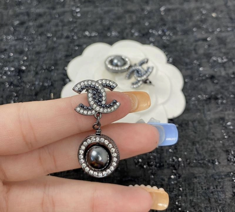 Chanel Earrings Stretchable 227103