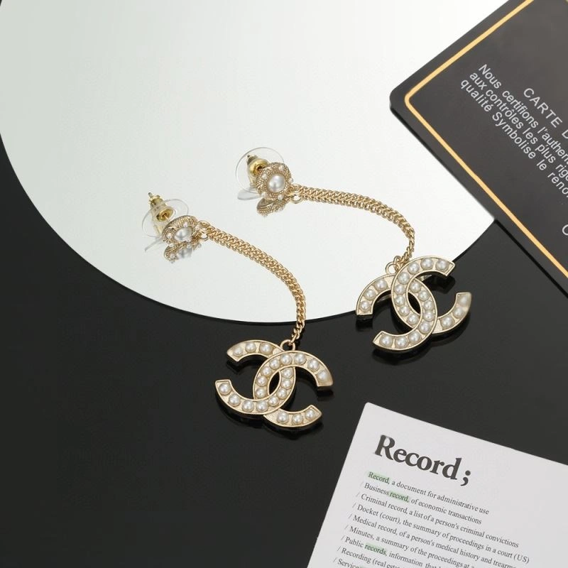 Compact Chanel Earrings 227093