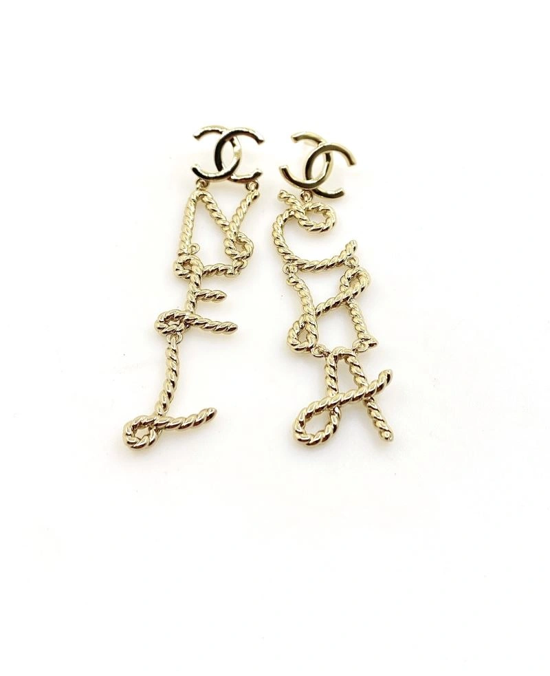 SmoothTexture Chanel Earrings 227147