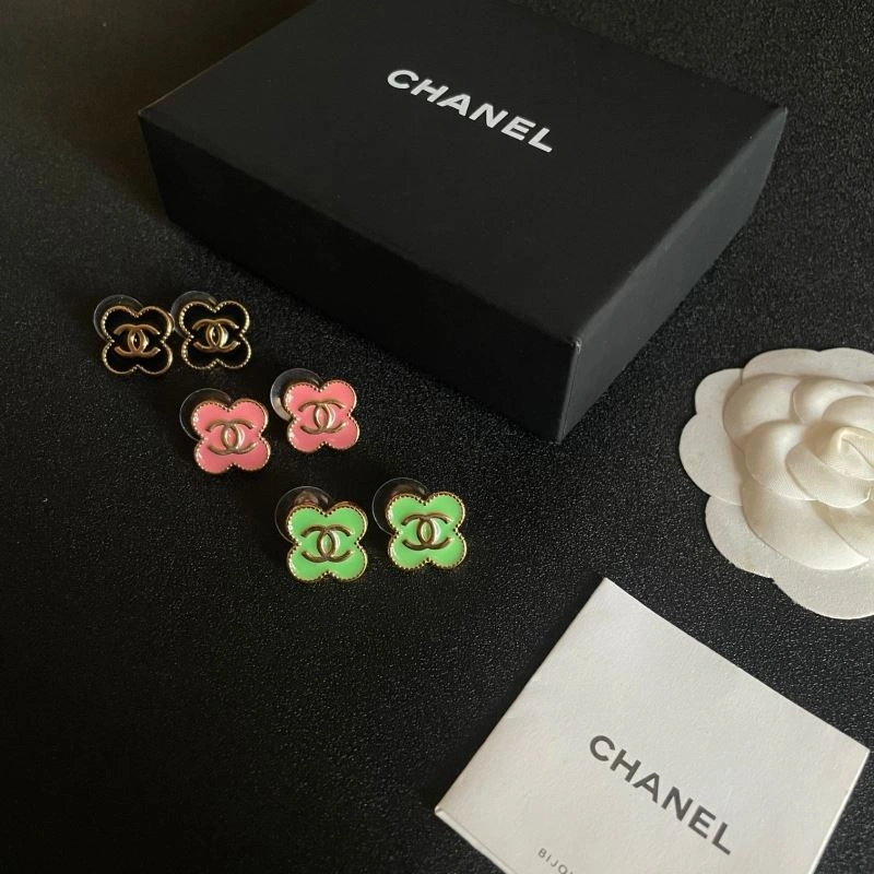 Colorful Chanel Earrings 225958