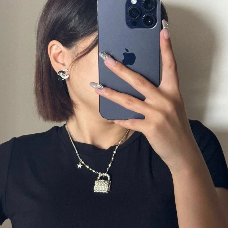 SmoothTexture Chanel Earrings 225363