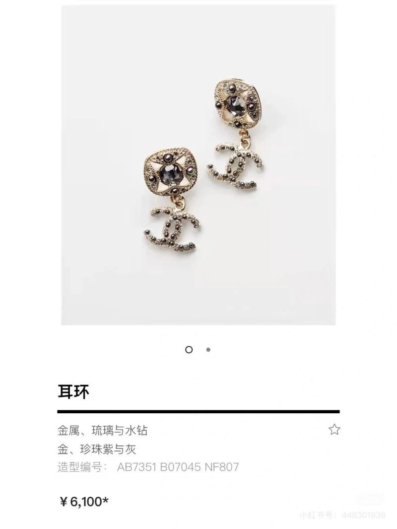 Premium Chanel Earrings 225170