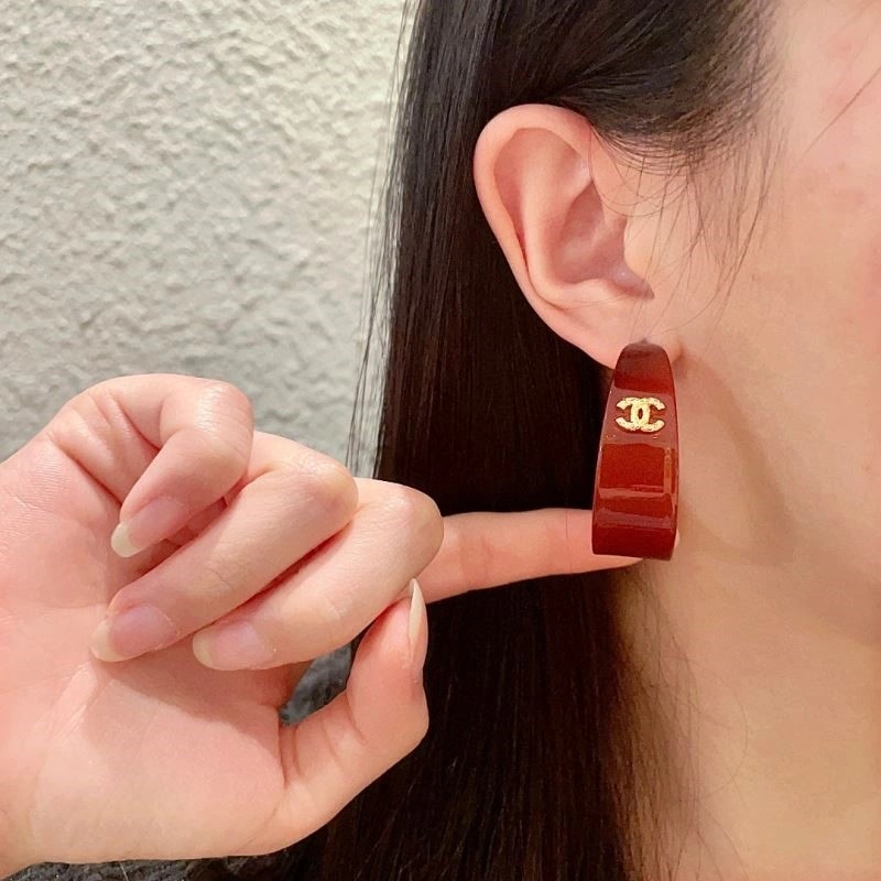Bold Chanel Earrings 225132