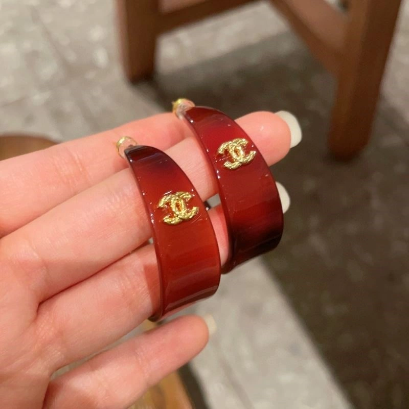 Bold Chanel Earrings 225132