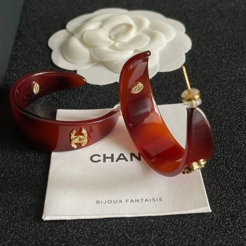 Bold Chanel Earrings 225132