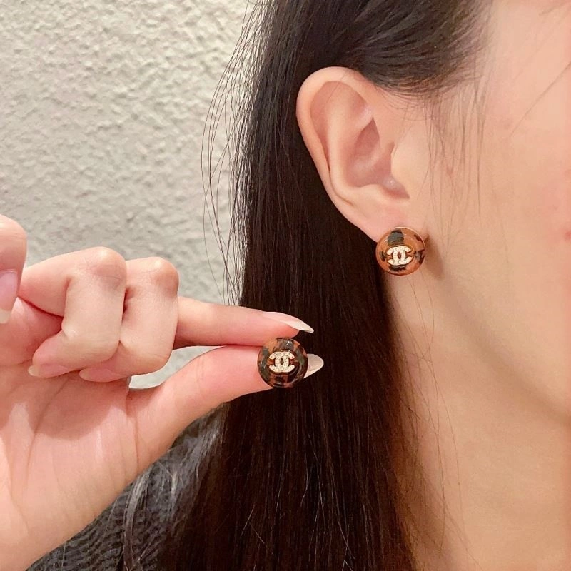 SmoothTexture Chanel Earrings 224187