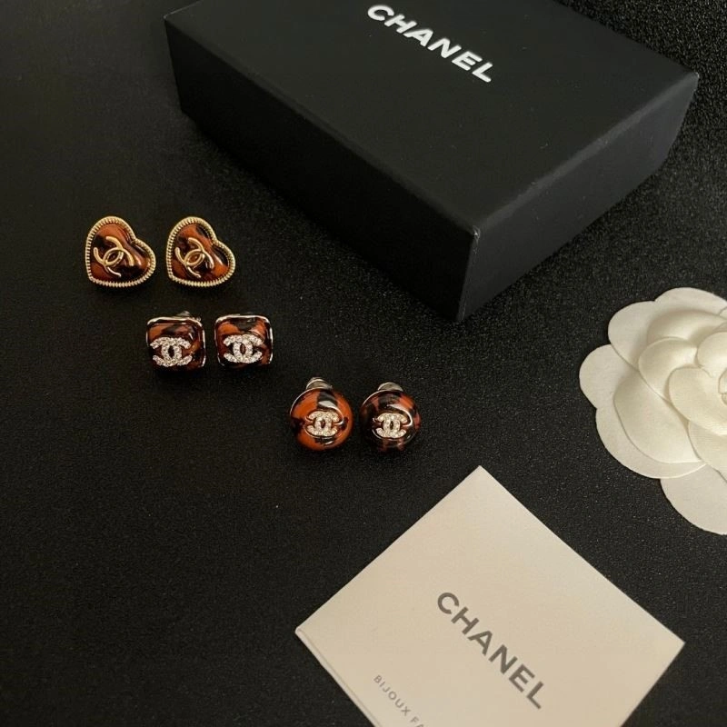 SmoothTexture Chanel Earrings 224187