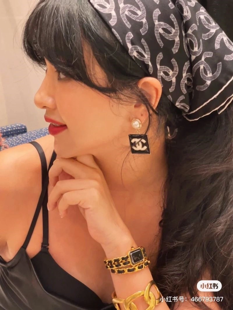 Chanel Earrings Colorful 224147