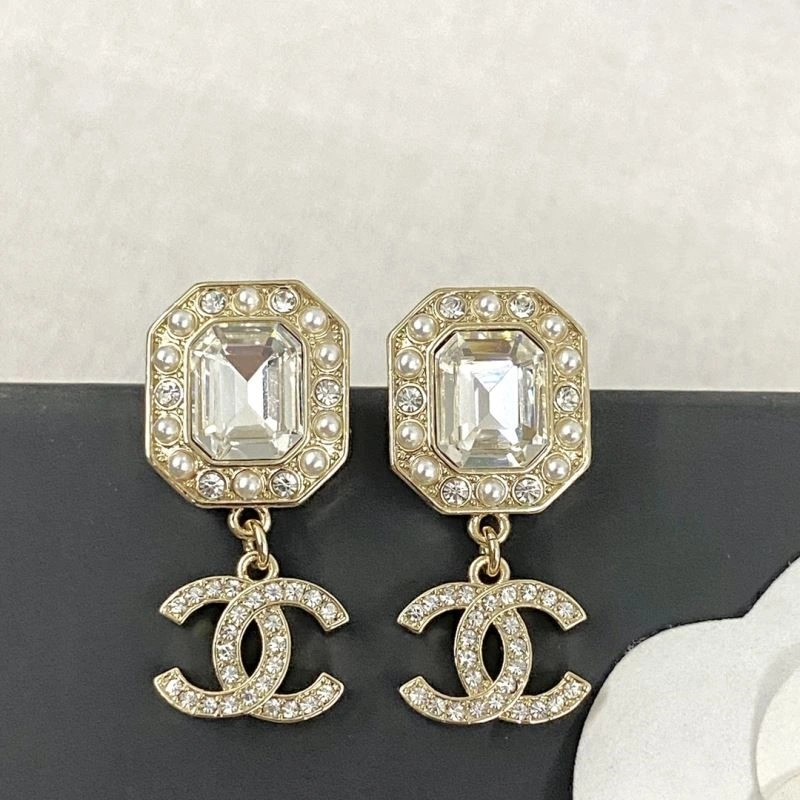 Colorful Chanel Earrings 224081
