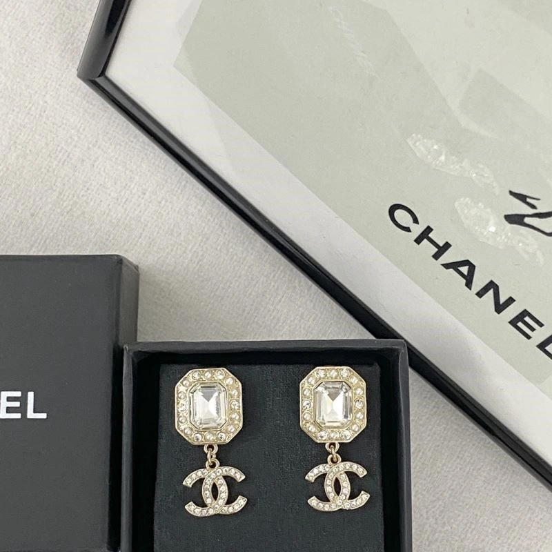Colorful Chanel Earrings 224081