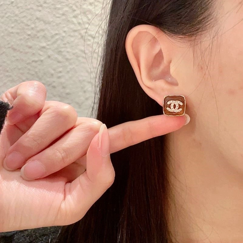 Colorful Chanel Earrings 224071