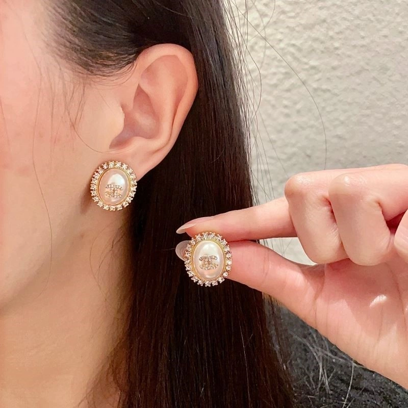 Chanel Earrings Stretchable 223974