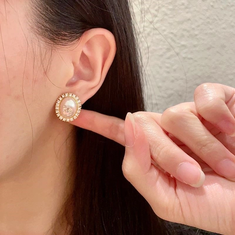 Chanel Earrings Stretchable 223974