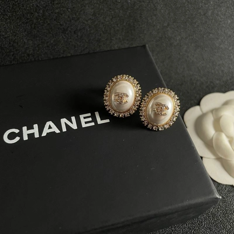 Chanel Earrings Stretchable 223974